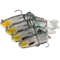 Swimbait FOX RAGE Replicant Jointed - New Colours, Silver Halo, 20cm, 120g Swimbait FOX RAGE Replicant Jointed - New Colours, Silver Halo, 20cm, 120g
