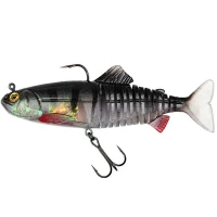 Swimbait FOX Rage Replicant Jointed, UV Young Perch, 15cm, 60g Swimbait FOX Rage Replicant Jointed, UV Young Perch, 15cm, 60g