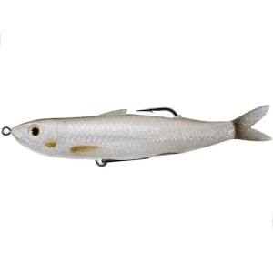 Swimbait LIVE TARGET Hollow Body Shiner Walking Bait, Pearl Ghost, 11.5cm, 14g Swimbait LIVE TARGET Hollow Body Shiner Walking Bait, Pearl Ghost, 11.5cm, 14g
