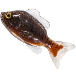 Swimbait LIVE TARGET Sunfish Unrigged, Black / Brown, 8.5cm, 4buc/pac Swimbait LIVE TARGET Sunfish Unrigged, Black / Brown, 8.5cm, 4buc/pac