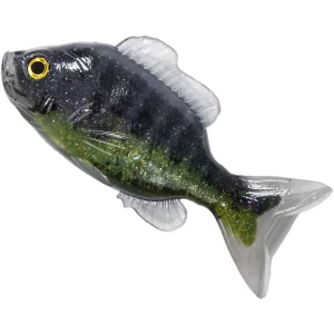 Swimbait LIVE TARGET Sunfish Unrigged, Black / Green, 11cm, 2buc/pac Swimbait LIVE TARGET Sunfish Unrigged, Black / Green, 11cm, 2buc/pac