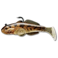 Swimbait Live Target Goby, Natural / Bronze, 8cm, 14g, 3buc/pac  Swimbait Live Target Goby, Natural / Bronze, 8cm, 14g, 3buc/pac