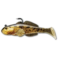Swimbait Live Target Goby, Natural / Gold, 8cm, 14g, 3buc/pac 