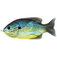 Swimbait Live Target Hollow Body Sunfish Walking Bait, Blue / Yellow Pumpkinseed, 7.5cm, 12g  Swimbait Live Target Hollow Body Sunfish Walking Bait, Blue / Yellow Pumpkinseed, 7.5cm, 12g