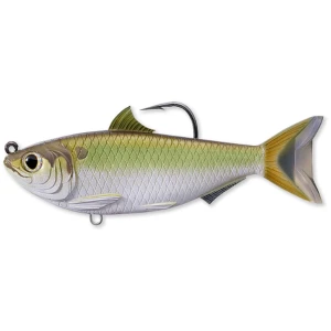 Swimbait Live Target Threadfin Shad, Green / Bronze, 9.5cm, 14g, 1buc/pac Swimbait Live Target Threadfin Shad, Green / Bronze, 9.5cm, 14g, 1buc/pac