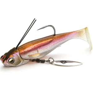 Swimbait Raid Head Swimmer Libero, 0015 Clear Wakasagi, 14g, 2buc/pac