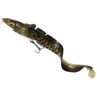 Swimbait Savage Gear 3d Burbot Shallow, Gold Burbot Uv, 70g, 25cm, 1buc/pac