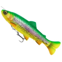 Swimbait SAVAGE GEAR 4D Line Thru Pulse Tail Trout SS, Fire Trout, 20cm, 102g, 1buc/pac Swimbait SAVAGE GEAR 4D Line Thru Pulse Tail Trout SS, Fire Trout, 20cm, 102g, 1buc/pac