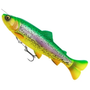 Swimbait Savage Gear 4d Line Thru Pulse Tail Trout Ss, Fire Trout, 20cm, 102g, 1buc/pac