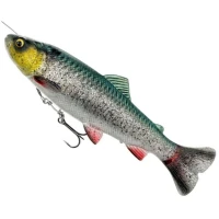 Swimbait SAVAGE GEAR 4D Line Thru Pulse Tail Trout SS, Green Silver, 20cm, 102g, 1buc/pac Swimbait SAVAGE GEAR 4D Line Thru Pulse Tail Trout SS, Green Silver, 20cm, 102g, 1buc/pac