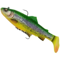 Swimbait SAVAGE GEAR 4D Trout Rattleshad, Fire Trout, 80g, 17cm, 1buc/pac Swimbait SAVAGE GEAR 4D Trout Rattleshad, Fire Trout, 80g, 17cm, 1buc/pac