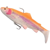 Swimbait SAVAGE GEAR 4D Trout Rattleshad, Golden Albino, 80g, 17cm, 1buc/pac Swimbait SAVAGE GEAR 4D Trout Rattleshad, Golden Albino, 80g, 17cm, 1buc/pac
