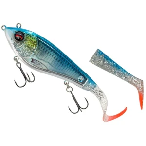 Swimbait SAVAGE GEAR Deviator Tail SS, Blue Chrome, 20cm 87g, 1+2buc/pac Swimbait SAVAGE GEAR Deviator Tail SS, Blue Chrome, 20cm 87g, 1+2buc/pac