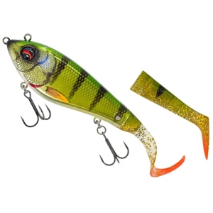 Swimbait SAVAGE GEAR Deviator Tail SS, Chrome Perch, 16.5cm 48g, 1+2buc/pac Swimbait SAVAGE GEAR Deviator Tail SS, Chrome Perch, 16.5cm 48g, 1+2buc/pac