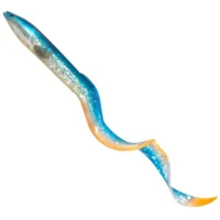 Swimbait Savage Gear Real Eel, Blue Fegis Eel, 40cm, 147g, 1buc/pac