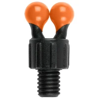 Cap Hanger Fox Black Label Bobbin Clips, Orange, 3buc/pac