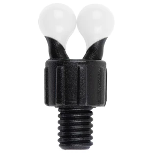 Cap Hanger FOX Black Label Bobbin Clips, White, 3buc/pac