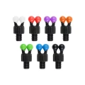 Cap Hanger FOX Black Label Bobbin Clips, White, 3buc/pac