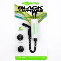 Hanger KORDA Black & Whites Bobbin, White, Size M
