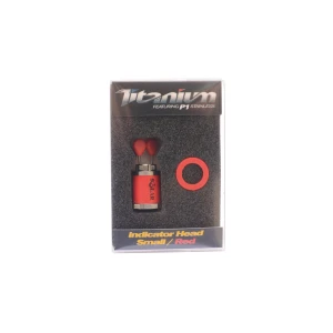 Cap Swinger Solar Titanium Indicator Head Small Red