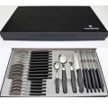 Set 24 Tacamuri 6 Persoane Victorinox, Swiss Classic Table Set, Lama 11cm, Negru Set 24 Tacamuri 6 Persoane Victorinox, Swiss Classic Table Set, Lama 11cm, Negru