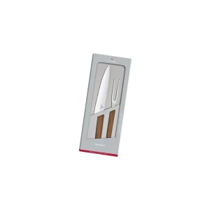 Set Cutit si Furculita Victorinox, Swiss Modern Carving Set, Lemn Nuc,Cutie Cadou Set Cutit si Furculita Victorinox, Swiss Modern Carving Set, Lemn Nuc,Cutie Cadou