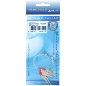 Taparie Mikado Sabiki Fish Skin Rig, Holo, Nr.1, 5 Carlige, 1buc/pac Taparie Mikado Sabiki Fish Skin Rig, Holo, Nr.1, 5 Carlige, 1buc/pac