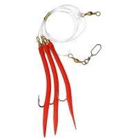 Taparina Shakespeare Gummi Makk, Size 5/0, Red, 1buc/pac