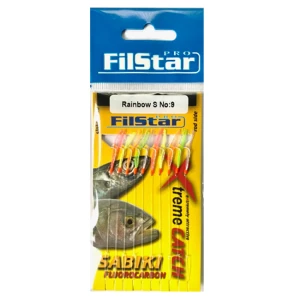 Taparine Filstar Sabiki Rainbow S, Nr 9, 10buc/plic