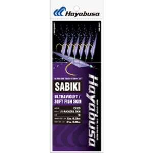 Taparine HAYABUSA Sabiki, UV Mackerel, Nr.10, 6 Carlige, 1buc/pac