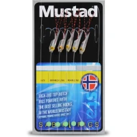 Taparine MUSTAD Teaser Nr.14, Carlig Nr.6, 5buc/pac