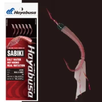 Taparine Scrumbie HAYABUSA Sabiki, Real Shrimp, Nr.8, 6 Carlige, 1buc/pac