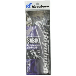 Taparine Scrumbie HAYABUSA UV Twist Skin, Nr.5, 6 Carlige, 1buc/pac