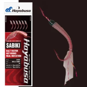 Taparine Stavride HAYABUSA Sabiki, Real Shrimp, Nr.10, 6 Carlige, 1buc/pac