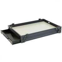 Modul cu Sertar + Tava RIVE Black Anodized Aluminum F2, 30mm/30mm Modul cu Sertar + Tava RIVE Black Anodized Aluminum F2, 30mm/30mm