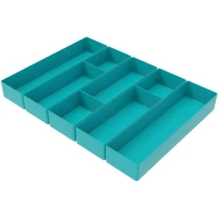 Organizator Sertar Modular RIVE Waterproof, Aqua, 51mm Organizator Sertar Modular RIVE Waterproof, Aqua, 51mm
