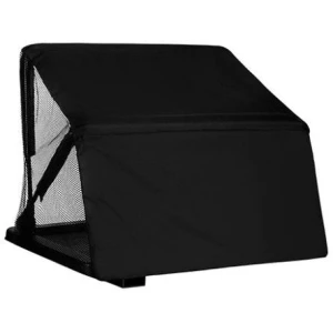 Tava Laterala Cu Paravan Cuzo Quantum, Black, 61x40x7cm