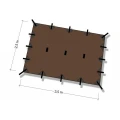 Tenda S DD Hammocks Prelata Coyote Brown, 2.8m x 1.5m Tenda S DD Hammocks Prelata Coyote Brown, 2.8m x 1.5m