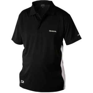 Tricou Daiwa Polo D-vec Black Marime L