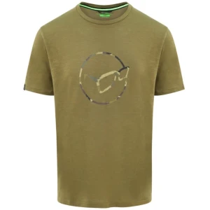 Tricou Korda Le Distressed Logo Tee Olive Marime L