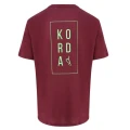 TRICOU KORDA LE LOYAL TEE BURGUNDY MARIME M