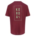 TRICOU KORDA LE LOYAL TEE BURGUNDY MARIME S