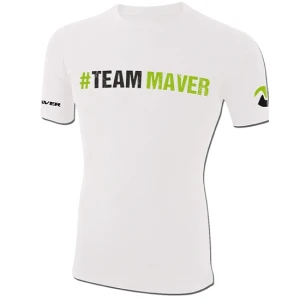 Tricou Maver Uk Team White M