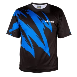 Tricou Okuma Motif Negru/albastru M