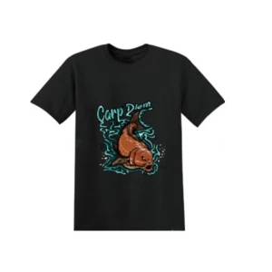 Tricou Okuma T-shirt Carp Diem Black Marime L