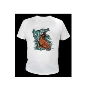 Tricou Okuma T-shirt Carp Diem White Marime Xxl