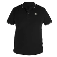 TRICOU PRESTON BLACK POLO XL