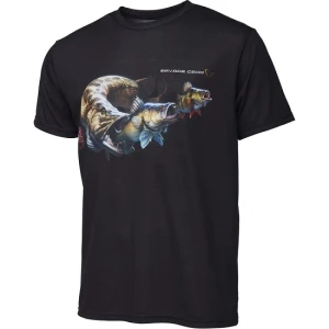 Tricou Savage Gear Cannibal Black Mar. S