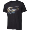 TRICOU SAVAGE GEAR CANNIBAL BLACK MAR. XL