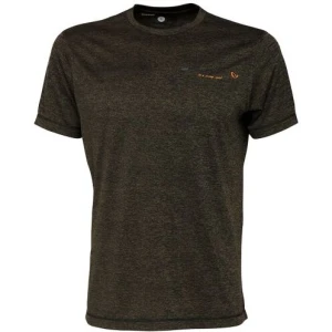 Tricou Savage Gear Fighter Stretch Burnt Olive Melange Mar.l